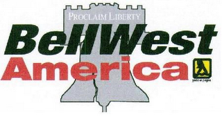 BELLWEST AMERICA PROCLAIM LIBERTY YELLOW PAGES