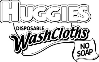 HUGGIES DISPOSABLE WASHCLOTHS NO SOAP