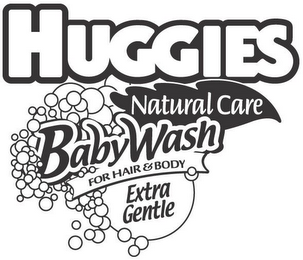 HUGGIES NATURAL CARE BABYWASH FOR HAIR & BODY EXTRA GENTLE