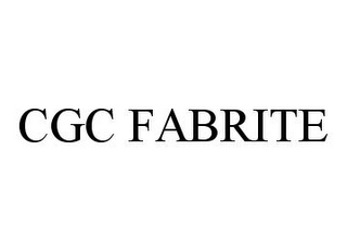 CGC FABRITE