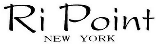 RI POINT NEW YORK