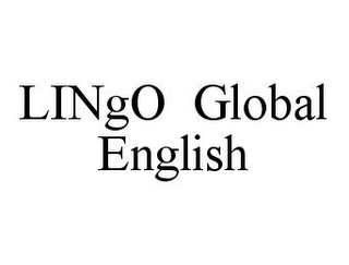 LINGO GLOBAL ENGLISH