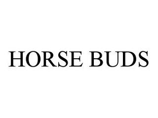 HORSE BUDS