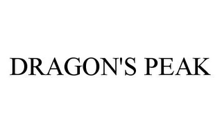 DRAGON'S PEAK