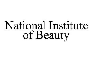 NATIONAL INSTITUTE OF BEAUTY