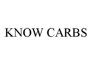 KNOW CARBS