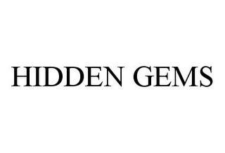 HIDDEN GEMS