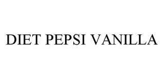 DIET PEPSI VANILLA