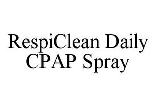 RESPICLEAN DAILY CPAP SPRAY