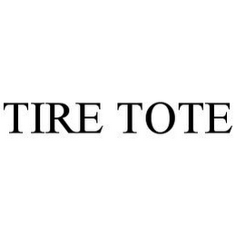 TIRE TOTE
