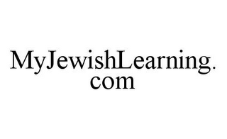 MYJEWISHLEARNING.COM