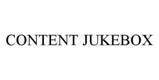 CONTENT JUKEBOX