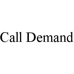 CALL DEMAND