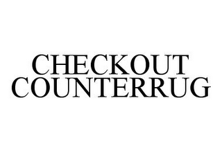 CHECKOUT COUNTERRUG