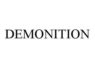 DEMONITION