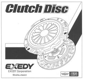 CLUTCH DISC EXEDY EXEDY CORPORATION OSAKA, JAPAN DAIKIN CLUTCH