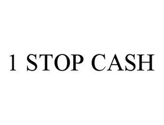 1 STOP CASH