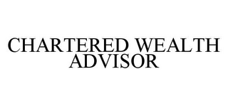 CHARTERED WEALTH ADVISOR