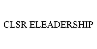 CLSR ELEADERSHIP