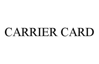 CARRIER CARD