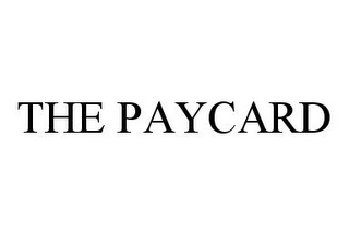 THE PAYCARD