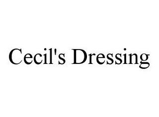 CECIL'S DRESSING