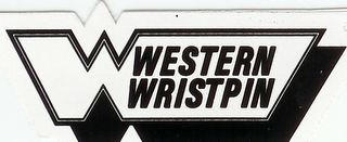 W WESTERN WRISTPIN