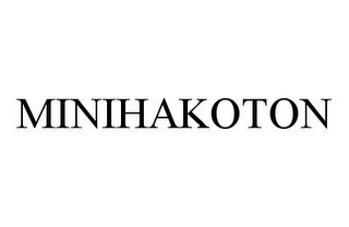 MINIHAKOTON