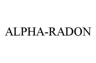 ALPHA-RADON