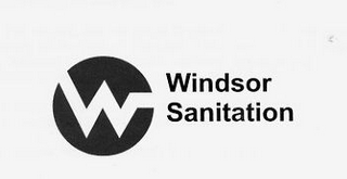 W WINDSOR SANITATION