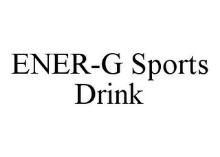 ENER-G SPORTS DRINK