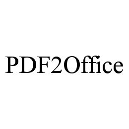 PDF2OFFICE