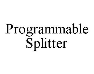 PROGRAMMABLE SPLITTER