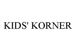 KIDS' KORNER