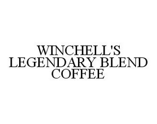 WINCHELL'S LEGENDARY BLEND COFFEE