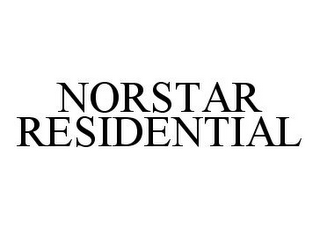NORSTAR RESIDENTIAL