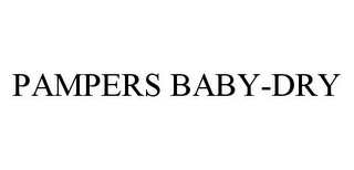 PAMPERS BABY-DRY