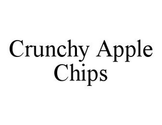 CRUNCHY APPLE CHIPS