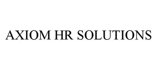 AXIOM HR SOLUTIONS