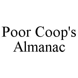 POOR COOP'S ALMANAC