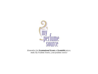 REMEMBER, FOR SCENTSATIONAL SCENTS AT SCENTSIBLE PRICES, MAKE MY PERFUME SOURCE, YOUR PERFUME SOURCE!