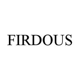 FIRDOUS