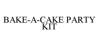 BAKE-A-CAKE PARTY KIT