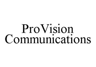 PROVISION COMMUNICATIONS