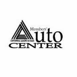 MEMBERS' AUTO CENTER CENTENNIAL LEASING & SALES