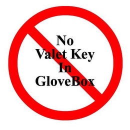 NO VALET KEY IN GLOVEBOX