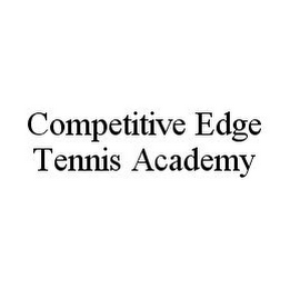 COMPETITIVE EDGE TENNIS ACADEMY