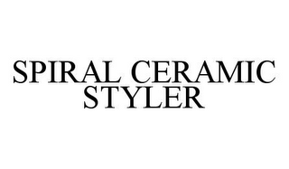 SPIRAL CERAMIC STYLER