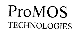 PROMOS TECHNOLOGIES