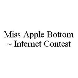 MISS APPLE BOTTOM INTERNET CONTEST